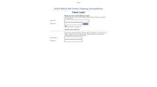 
                            2. 2019 NECA WA Footy Tipping Competition