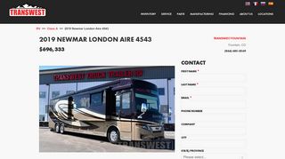 
                            6. 2019 Newmar London Aire 4543 | Transwest Truck Trailer RV of ...