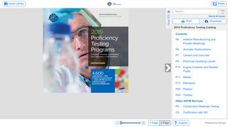 
                            5. 2019 Proficiency Testing Catalog - page Cover - ASTM Catalogs