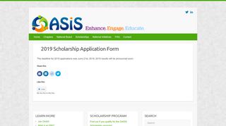 
                            4. 2019 Scholarship Application Form – OASiS — an AT&T Employee ...