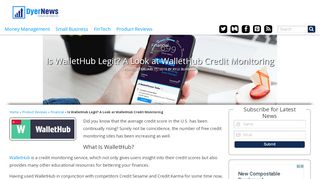 
                            2. 2019 WalletHub Review: Is It Worth Using? - dyernews.com
