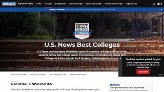 
                            2. 2020 Best Colleges | College Rankings and Data | US News ...