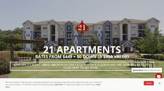 
                            3. 21 Apartments: Apartments in Starkville For Rent