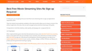 
                            8. 21 Best Free Movie Streaming Sites No Sign up Required for ...