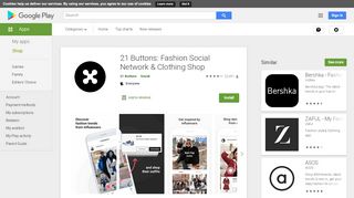 
                            6. 21 Buttons: Fashion Social Network & Clothing Shop - Apps ...