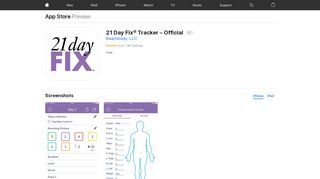 
                            1. ‎21 Day Fix® Tracker – Official on the App Store