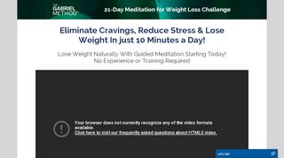 
                            9. 21 Day Mediation For Weight Loss - The Gabriel …