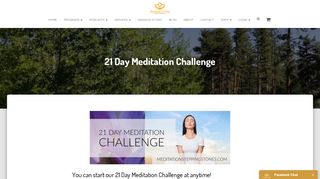 
                            5. 21 Day Meditation Challenge | Meditate with Deb