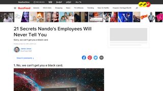 
                            9. 21 Secrets Nando's Employees Will Never Tell You - …