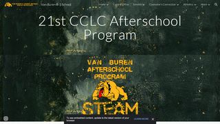 
                            7. 21st CCLC Afterschool Program - Van Buren R-1 School