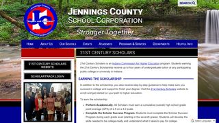 
                            9. 21st Century Scholars - Jennings County School Corporations