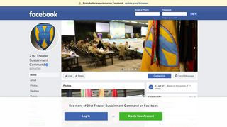 
                            6. 21st Theater Sustainment Command - Home | Facebook
