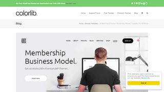 
                            2. 22 Best Free & Premium Membership Website Templates ...