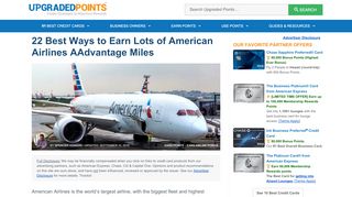 
                            8. 22 Best Ways To Earn American Airlines …