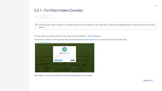 
                            7. 2.3.1 - For Client Intake (Canada) - Link2Feed Intake User Manual ...