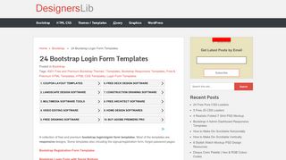 
                            10. 24 Bootstrap Login Form Templates - …
