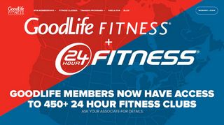 
                            6. 24 Hour Fitness | GoodLife Fitness