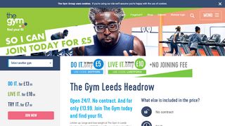 
                            8. 24 Hour Gyms in Leeds Headrow | The Gym Group