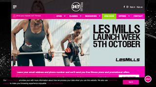 
                            9. 24/7 Fitness - 24 Hour Fitness Gyms UK
