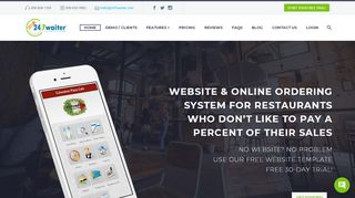 
                            4. 247waiter: Online Build Restaurant Website, Best Restaurant Website ...
