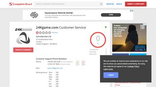 
                            9. 24Kgame.com Customer Service, Complaints and …