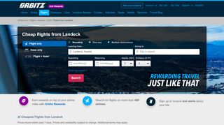 
                            9. $253 + Flights from Landeck (INN) on Orbitz.com