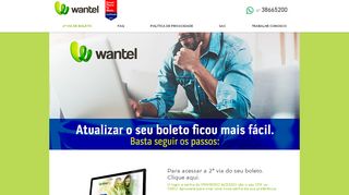 
                            1. 2ª VIA DE BOLETO | wantel