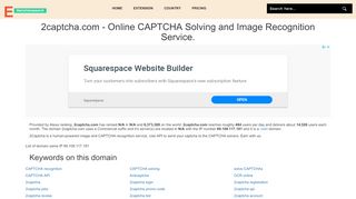 
                            5. 2captcha.com - Online CAPTCHA Solving and …