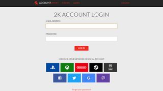 
                            3. 2K Account Login - accounts.2k.com