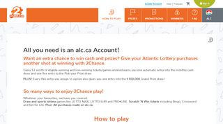 
                            2. 2nd Chance Contests - How to Play - 2Chance - Atlantic ...