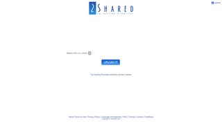 
                            1. 2shared - file upload and sharing