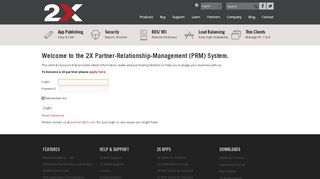 
                            9. 2X Partner-Relationship-Management (PRM) System