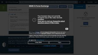 
                            6. 2x.kenexa.com URL Report - IBM X-Force Exchange