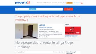 
                            8. 3 Bedroom House to rent in Izinga Ridge - Inyanga …