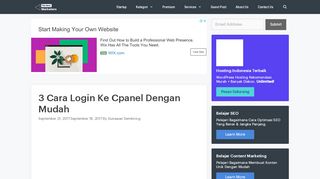 
                            3. 3 Cara Login ke Cpanel Dengan Mudah | The Next Marketers