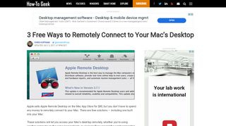 
                            3. 3 Free Ways to Remotely Connect to Your Mac's Desktop - How-To Geek