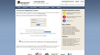 
                            5. 3 Step Divorce - Online Divorce Negotiation Center - Login