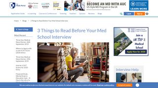 
                            1. 3 Things to Read Before Your Med School Interview - The Medic Portal