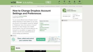 
                            7. 3 Ways to Change Dropbox Account Settings and Preferences