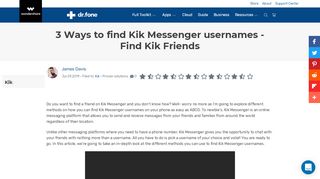 
                            2. 3 Ways to find Kik Messenger usernames - Find Kik Friends