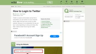 
                            3. 3 Ways to Login to Twitter - wikiHow