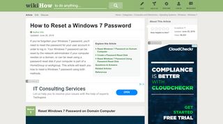 
                            9. 3 Ways to Reset a Windows 7 Password - wikiHow