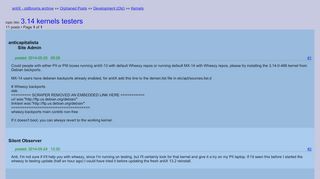 
                            8. 3.14 kernels testers - antiX oldforums archive