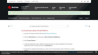 
                            3. 3.2. Download JBoss Portal Platform - Red Hat Customer Portal