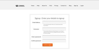 
                            1. 33mail - Unlimited free disposable email addresses