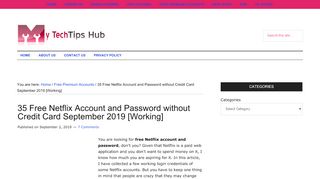 
                            6. 35 Free Netflix Account and Password without Credit Card ...