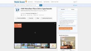 
                            5. 3580 McGehee Place Drive Apartments, Montgomery AL - Walk Score