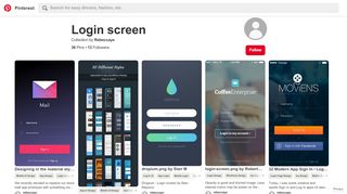 
                            7. 36 Best login screen images in 2016 | App login, UI Design, App ui