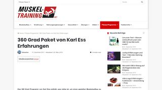 
                            8. ᐅ 360 Grad Paket von Karl Ess Erfahrungen August …