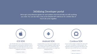 
                            5. 360dialog Developer Portal - developers.360dialog.io